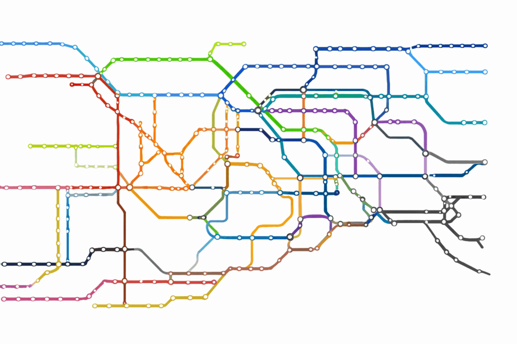 クレカ乗車対応路線図