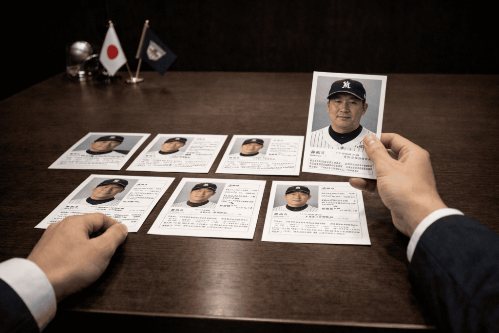 wbc新監督の選考方法